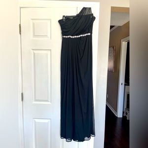 Black bridesmaids dress